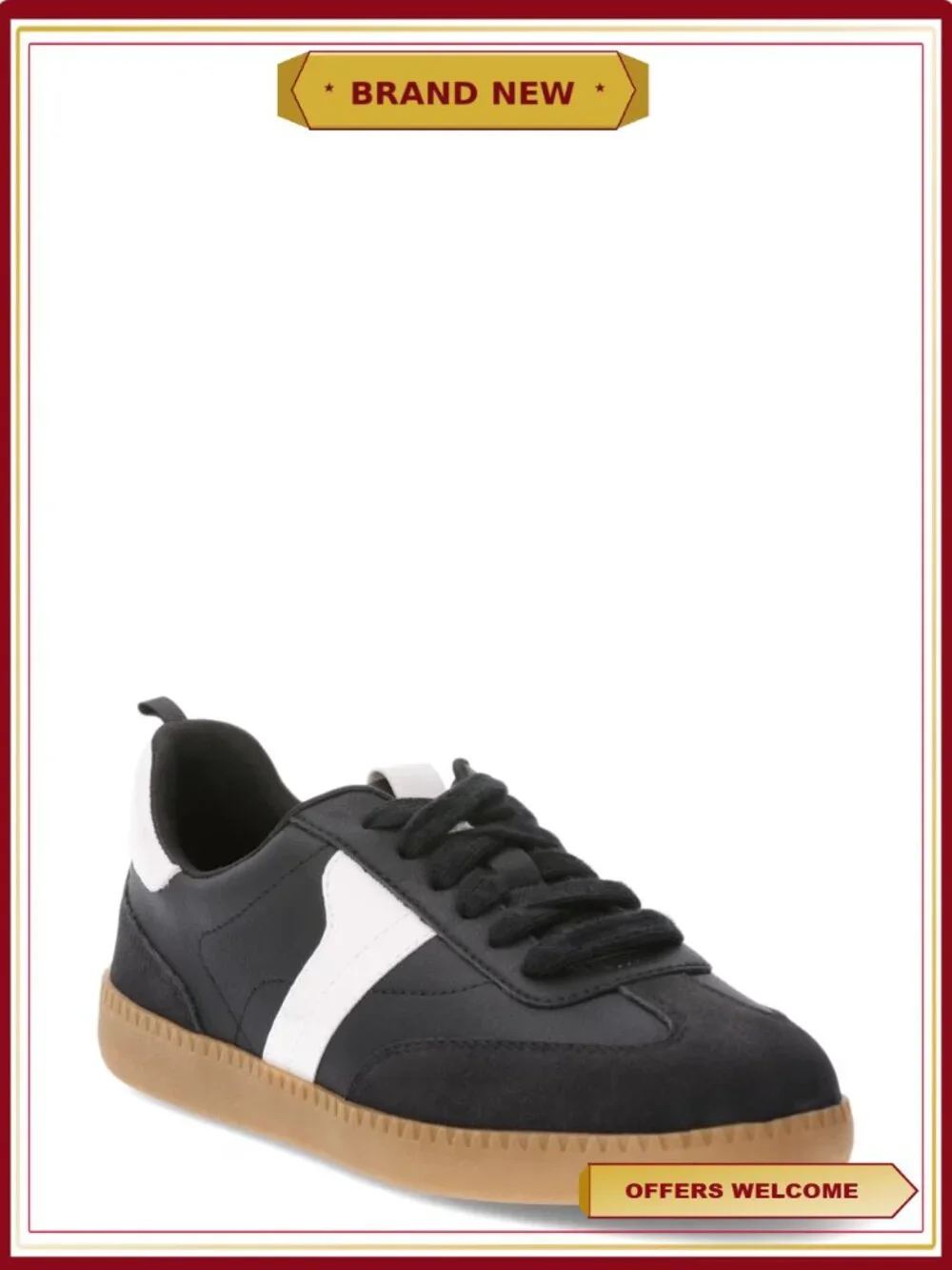 Kids Sport Sneakers with Memory Foam - Lace Up Athletic Shoes